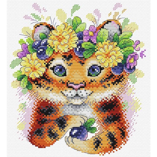 MP Studia On A Summer Day Counted Cross Stitch Kit